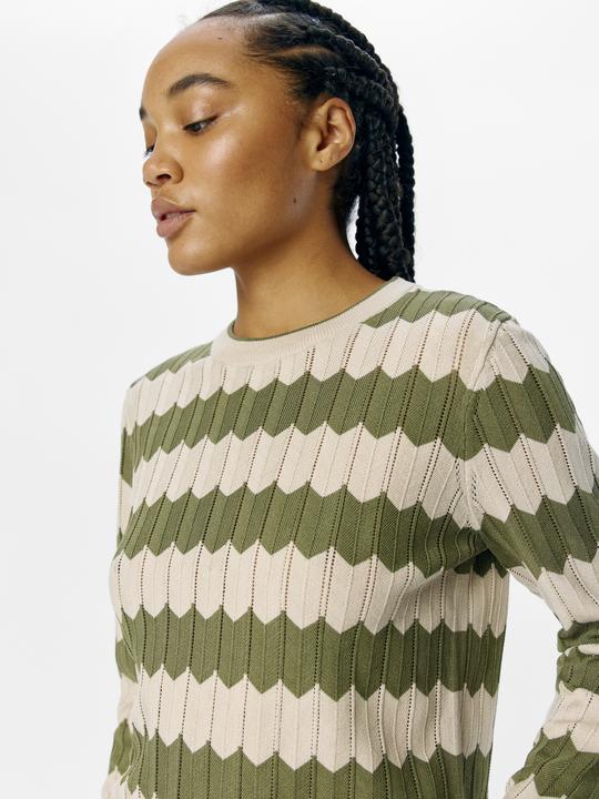 Immagine prodotto Object Gestreifter Strickpullover (XS)