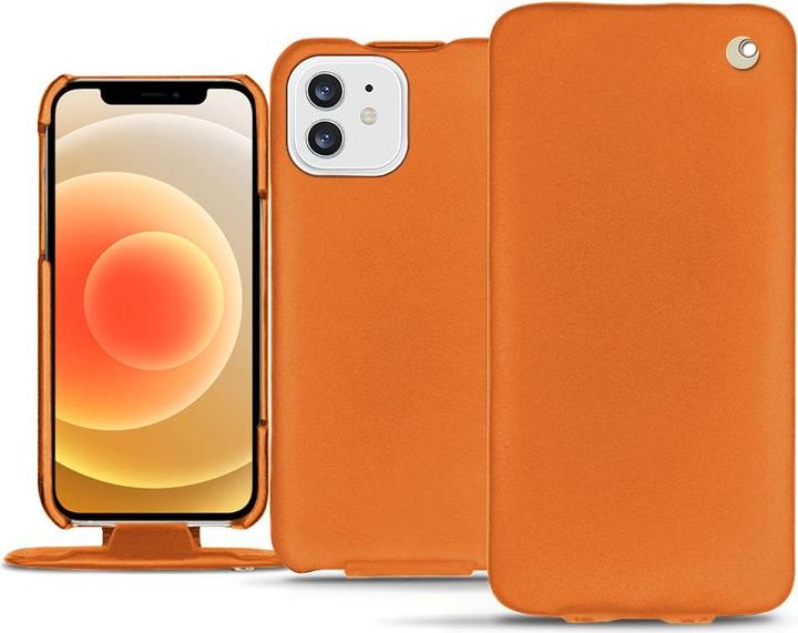 Productafbeelding Noreve Lederen omslag verticaal (Apple iPhone 12)