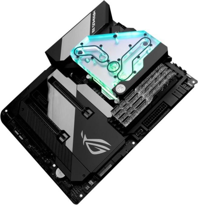 Image du produit EKWB EK Quantum Momentum VRM Bridge ROG Maximus XII Formula D-RGB - Acrylique