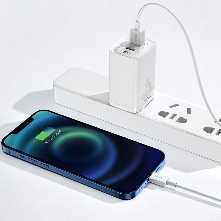 Actual product image Baseus USB Type A - Lightning (1 m, USB 2.0)