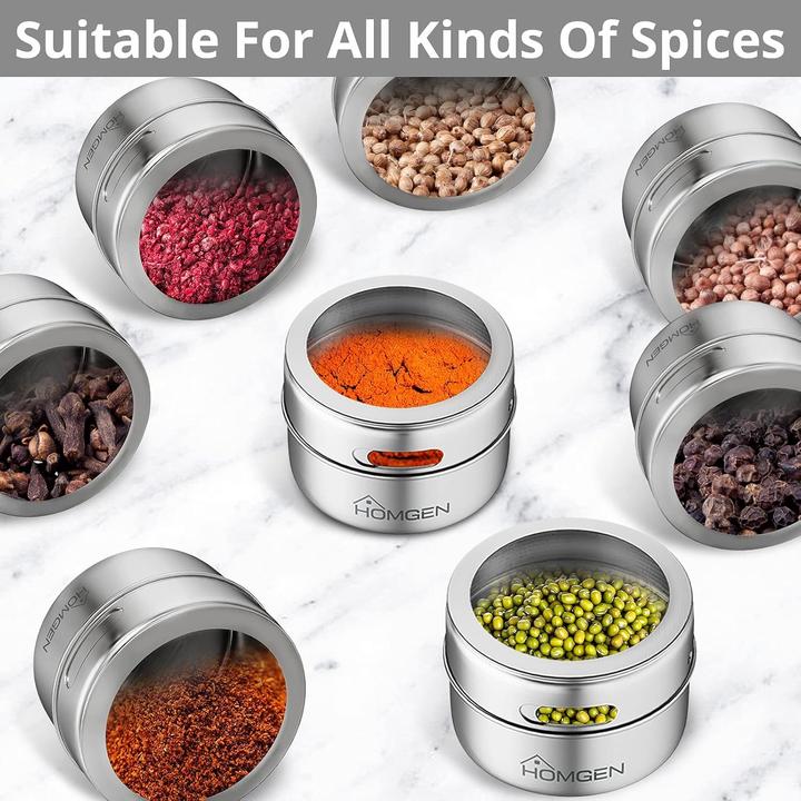Produktbild Homgen Gewürzdosen Set (Diverse Gewürze, Kräuter)