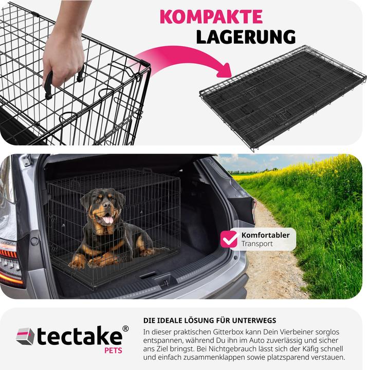 Produktbild tectake Luna (Hund, Faltbar)