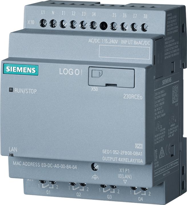 Actual product image Siemens LOGO! 230RCEO 6AG1052-2FB08-7BA1