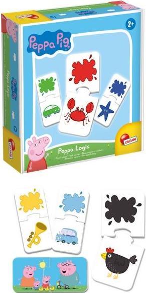 Actual product image Lisciani PEPPA PIG logic games (Italian)