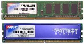 Patriot Signature (1 x 4GB, 1333 MHz, DDR3-RAM, DIMM)