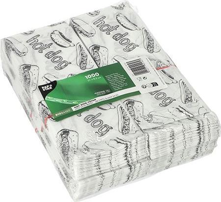 Actual product image Papstar Hot dog bags (1000 x)