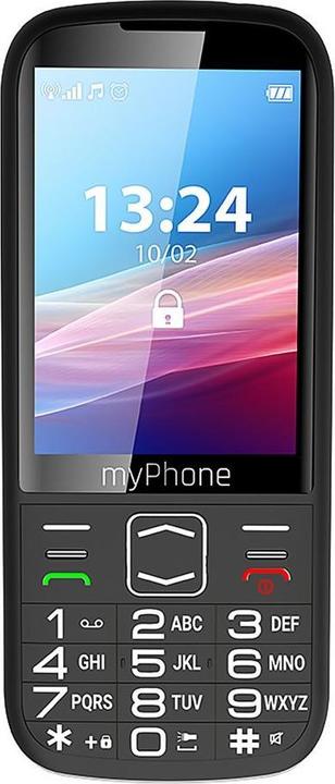 Produktbild Myphone Halo 4 LTE czarny (3.50", 2 Mpx, 4G)
