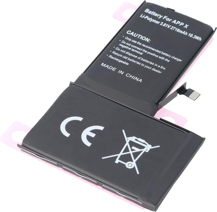 Produktbild AccuCell Akku Apple iPhone X 616-00351