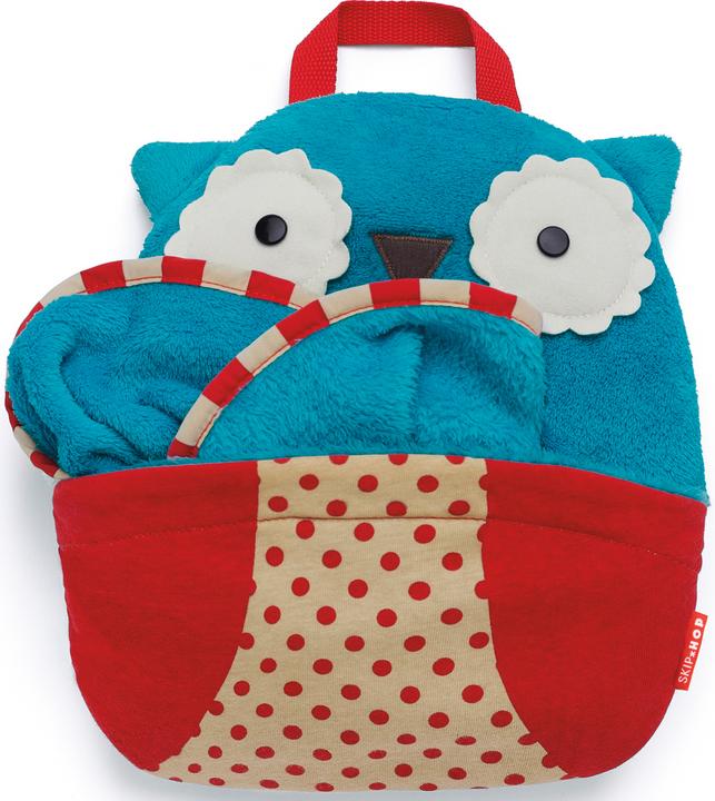 Actual product image Skiphop Zoo Travel Blanket Owl (76 x 40 cm)