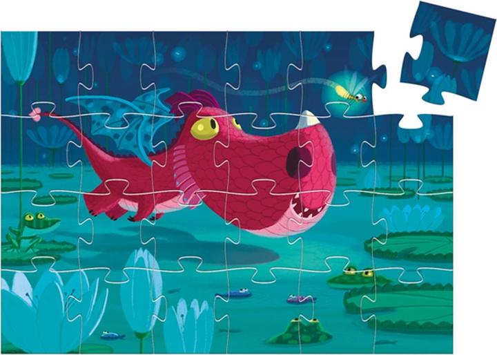 Immagine prodotto Djeco Puzzle Edmond il drago (24 pezzi)