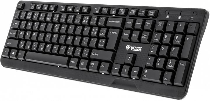 Produktbild Yenkee 1002CS keyboard with cable Black CZ + SK (YKB 1002CS) (DE, Kabelgebunden)
