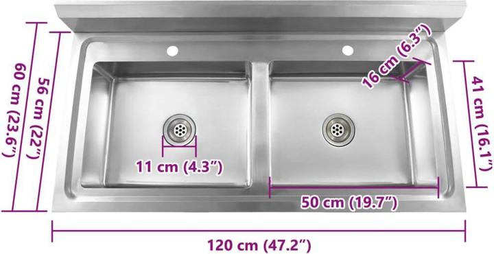 Actual product image VidaXL Thirza (60 cm, 120 cm)