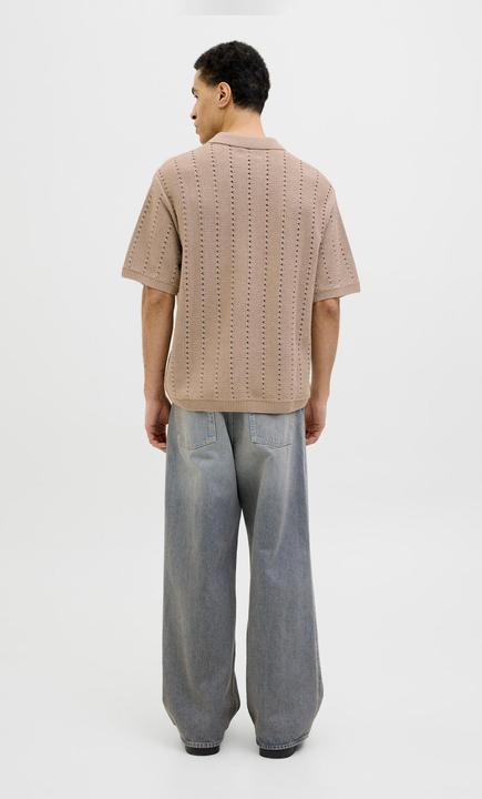 Actual product image Jack & Jones Jorparos Knit Easter Ss Crochet Polo (XXL)