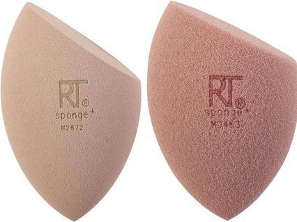 Real Techniques New Nudes Real Reveal Sponge Duo Makeup Blending Sponges