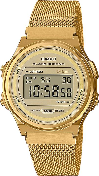 Actual product image Casio Vintage - A171WEMG-9AEF (Watch with gemstone, 36.60 mm)
