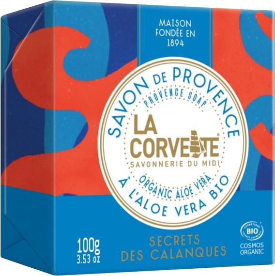 Produktbild La Corvette Savonnette Secrets des Calanques fest (Hartseife)