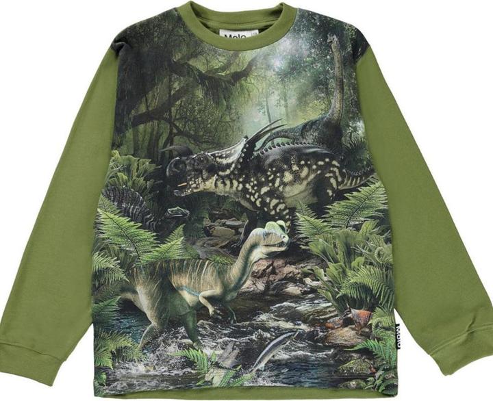 Immagine prodotto Molo Camicia a maniche lunghe Rube Green Dinos (122)