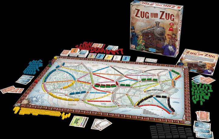 Image du produit Asmodée Les aventuriers du rail Europe (Allemand)
