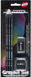 Actual product image Jolly Next Graphite pencil set HB black 1 set (HB, 3 x)