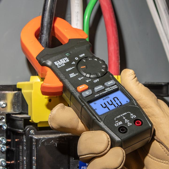 Actual product image Klein Tools CL120 Hand-held multimeter digital CAT III 600V Display (Counts): 2000 (CAT III 600V)