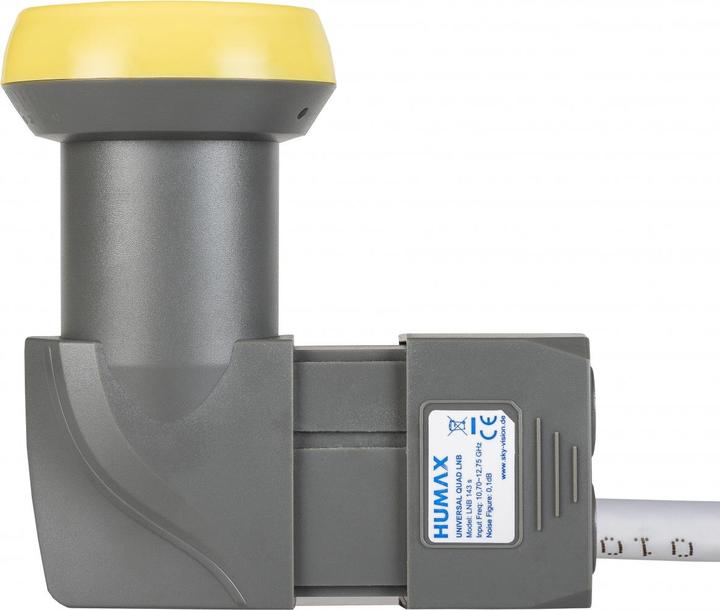 Actual product image Humax L1940 - F - 4 cm - Black - Green (Quattro LNB, 40mm)