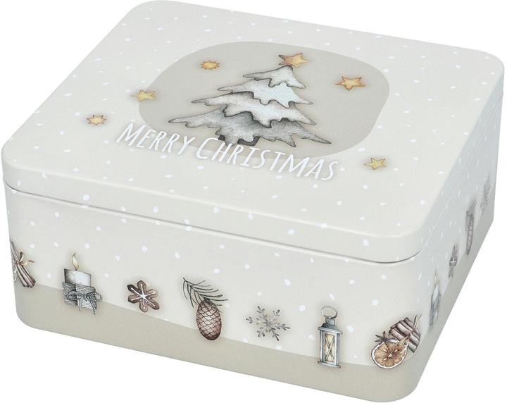 Produktbild Birkmann Guetzli-Dose Merry Christmas Gross Set, 2-teilig