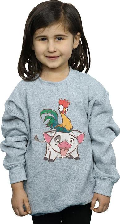 Produktbild Disney Moana Hei Hei And Pua Sweatshirt Mädchen (140, 146)