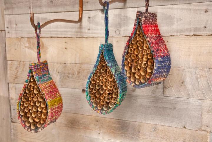 Actual product image Wildlife World Insect hotel Artisan Teardop Assorted, animal species (Wild bees)