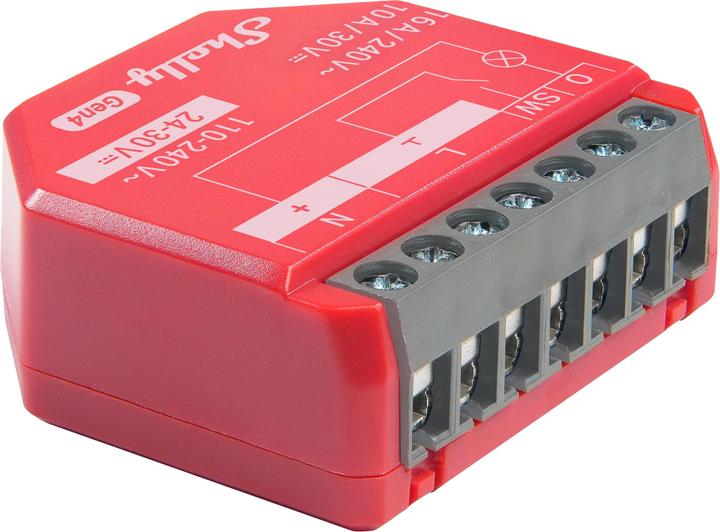 Actual product image Shelly 1PM Gen4 (Switch actuator)