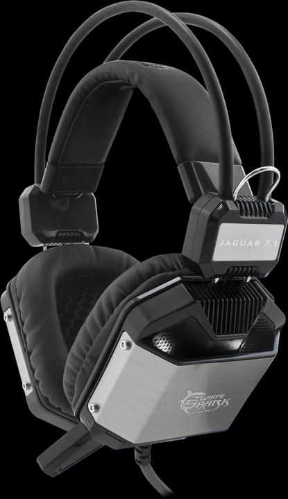 Immagine prodotto White Shark Cuffia GH-1646 Jaguar-7.1 Nero/Argento (Cablato)