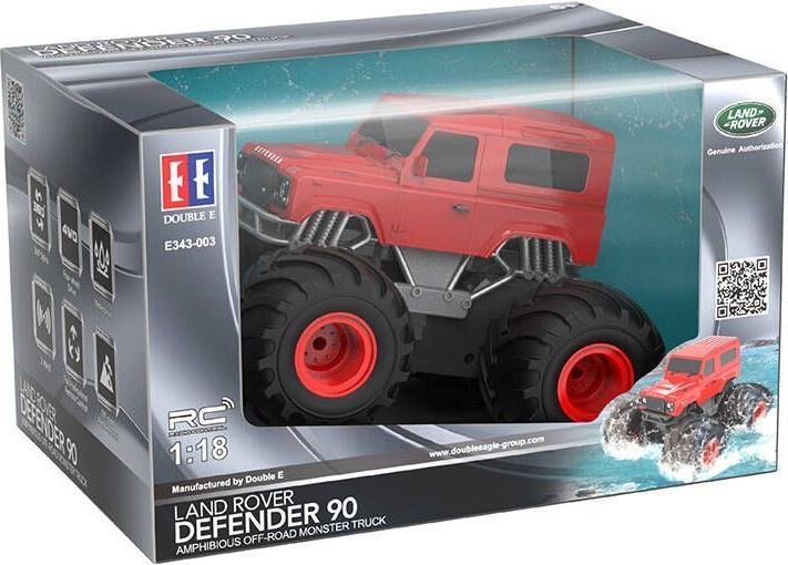 Produktbild Double Remote-controlled car (red) Land Rover (Amphibious) E343-003