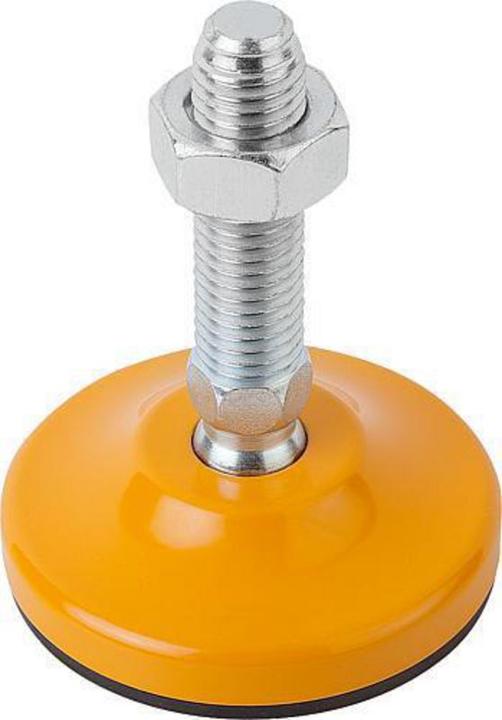 Productafbeelding Kipp Knikvoet K0742, staal, vorm B