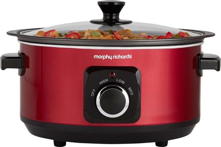 Produktbild Morphy Richards 460014 Wolnowar czerwony