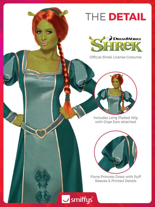 Actual product image Smiffys Shrek Prinzessin Fiona (L)