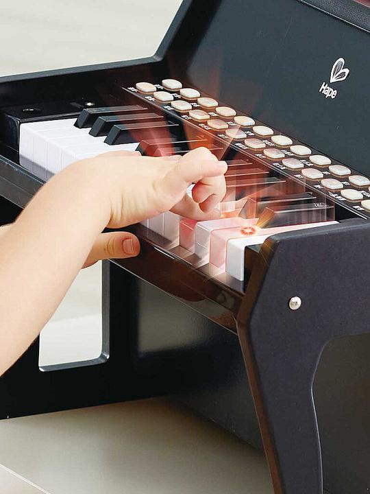 Image du produit Hape Piano à touches lumineuses avec tabouret (Multilingue)