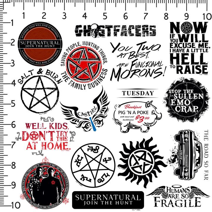 Image du produit Supernatural - Autocollants DELUXE