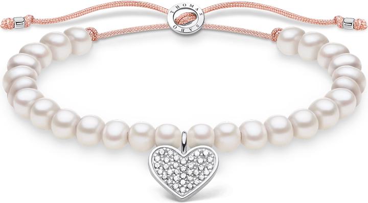 Produktbild Thomas Sabo Armband (20 cm, Perlon/Nylon, 925er Silber)