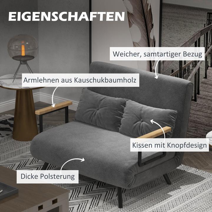 Produktbild Homcom Schlafsofa (Bettsofa)