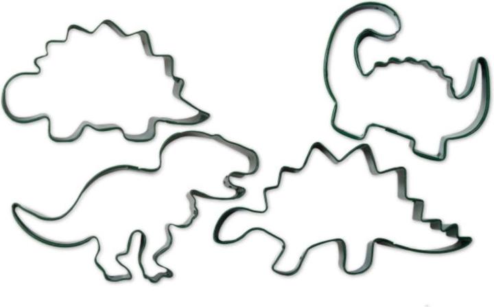 Image du produit ScrapCooking Set de 4 emporte-pièces Dino