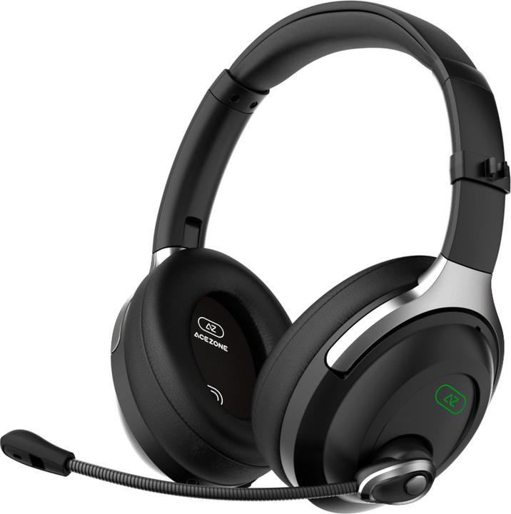 Produktbild AceZone A-Spire kabelloses Gaming-Headset schwarz (Kabellos, Kabelgebunden)
