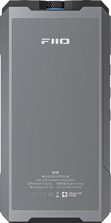 Immagine prodotto FiiO Q15 (interruttore di guadagno, USB-DAC, Display, Controllo del tono, Bluetooth)
