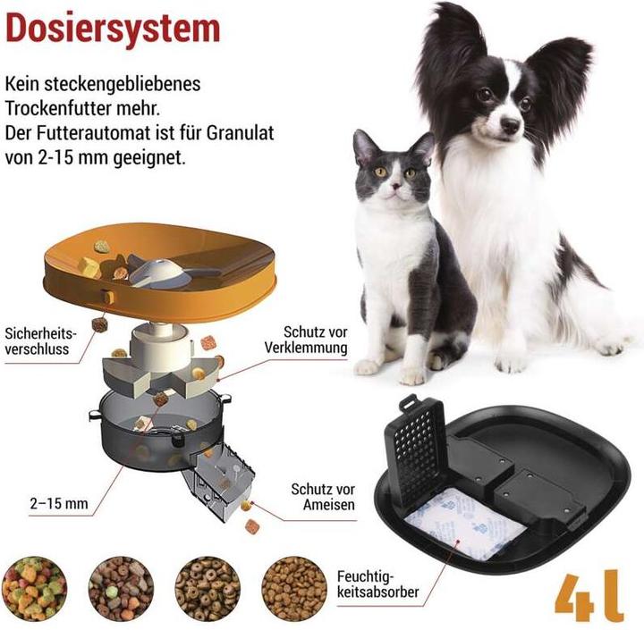Immagine prodotto Emos Gosmart Pet Feeder With Camera 4l Pet-104 (4 l)