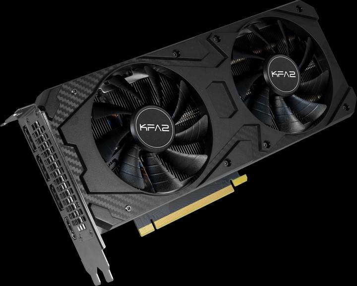Actual product image KFA2 GeForce RTX 3060 Ti 1-Click OC LHR (8 GB)