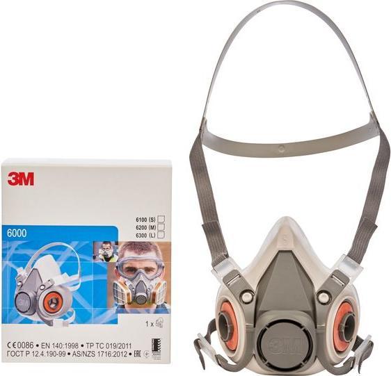 Image du produit 3M Demi-masque réutilisable (Pas de protection, 1 x)