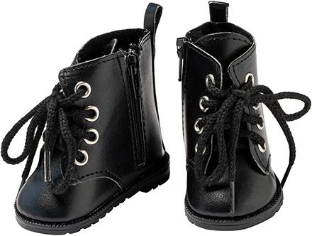 Produktbild I'm a Girly Schwarze Lederschuhe
