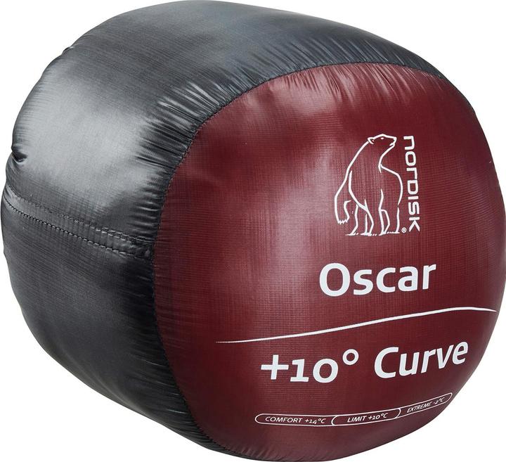 Image du produit Nordisk Sac de couchage Oscar +10 Curve (190 cm)