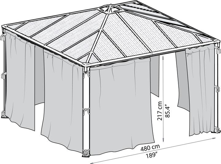 Image du produit Palram Moustiquaire (480 cm, 480 cm)