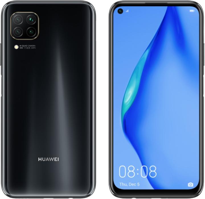 Immagine prodotto Huawei P40 Lite (128 GB, Midnight Black, 6.40", Doppia SIM Ibrida, 48 Mpx, 4G)