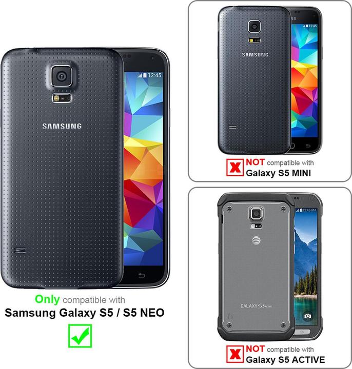Immagine prodotto Cadorabo Copertura in legno TPU (Samsung Galaxy S5, Samsung Galaxy S5 Neo)