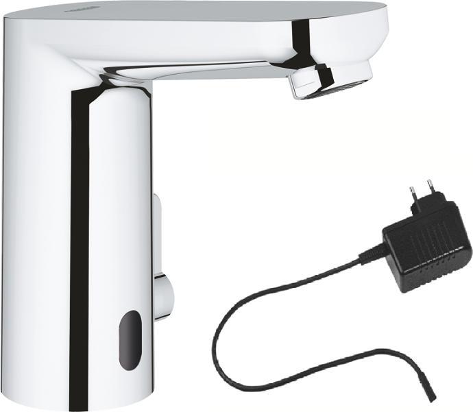 Actual product image Grohe Eurosmart CE infrared washbasin faucet with temperature control, mains operated